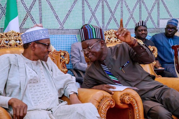 Gov Ortom & Buhari Gov Ortom & Buhari