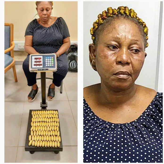 NDLEA Nabs Italy-Bound Lady With 100 Wraps of Heroin At Lagos Airport
