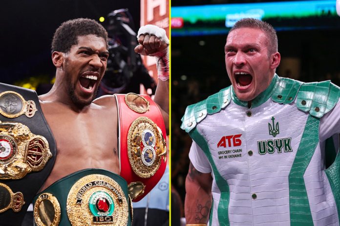 Anthony andUsyk Anthony and Usyk