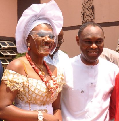 Dr. Obiora & Wife, Rita.