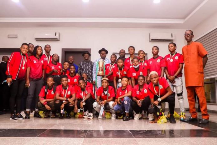 Bayelsa Gov Rewards Olympic Medallist, AITEO Cup Winners,