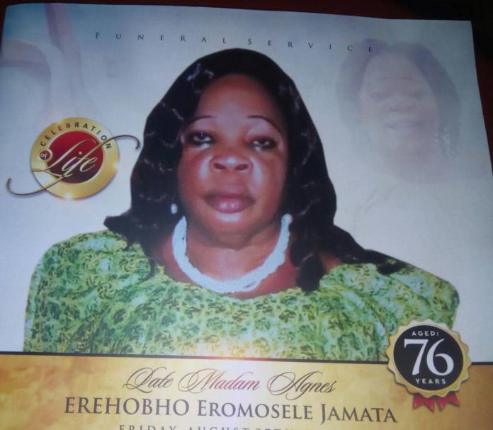 Madam Agnes Eromosele Madam Agnes Eromosele