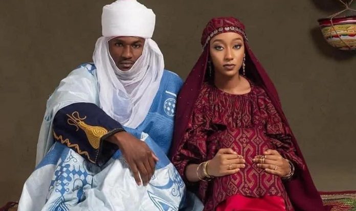 Buhari's son, Yusuf, weds Zahra, daughter to the Emir of Bichi, Nasir Ado-Bayero.