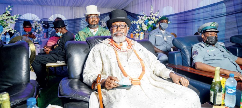 King Desreel Gbobo Bobmanuel, the Amanyanabo of Abonnema Kingdom