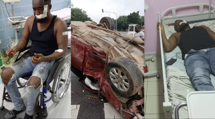 Rapper Mr Raw Saved In Abuja Car Accident Rapper Mr Raw Saved In Abuja Car Accident