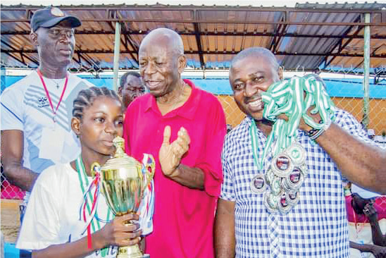 handball Eight-year-old Aondona Comfort Msurshima
