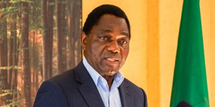 newly-elected leader of Zambia, Hakainde Hichilema