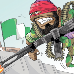 Fear of The Taliban in Nigeria Taliban Caricature