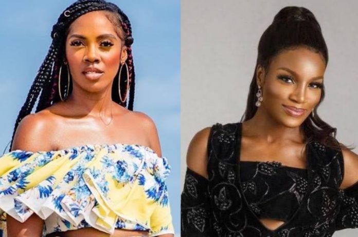 Tiwa savage & Seyi shay