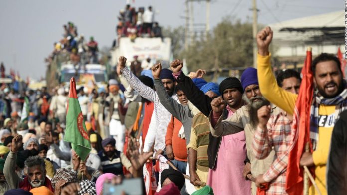 Indian Farmers Protest Deregulation Of Food Prices