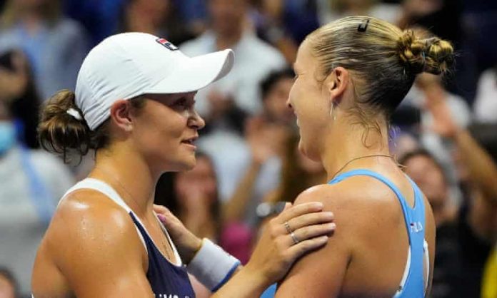Shelby Rogers and Ashleigh Barty  