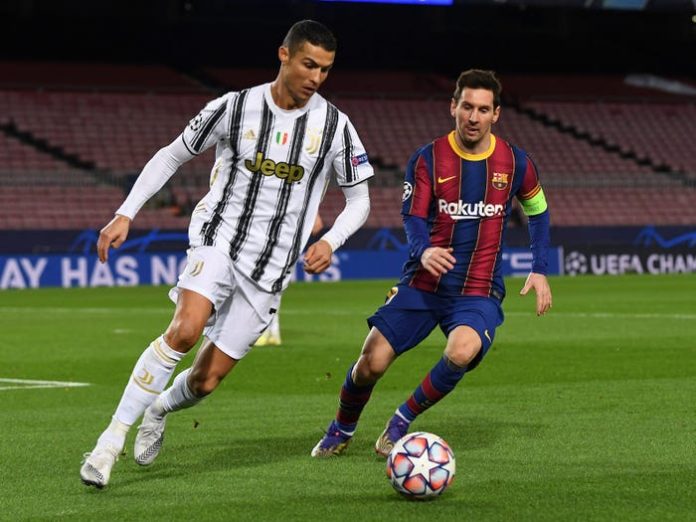 Ronaldo and Messi