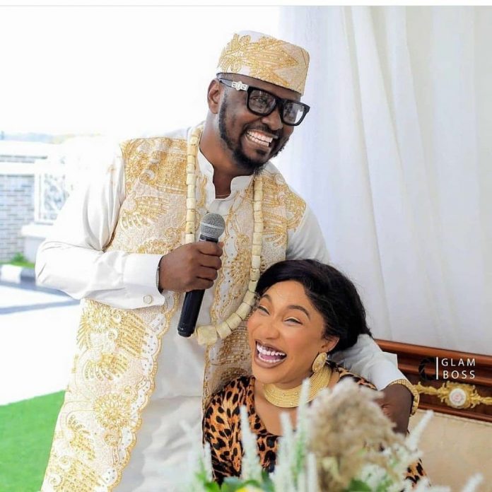 Tonto Dikeh and Prince Kpokpogri Tonto Dikeh and Prince Kpokpogri