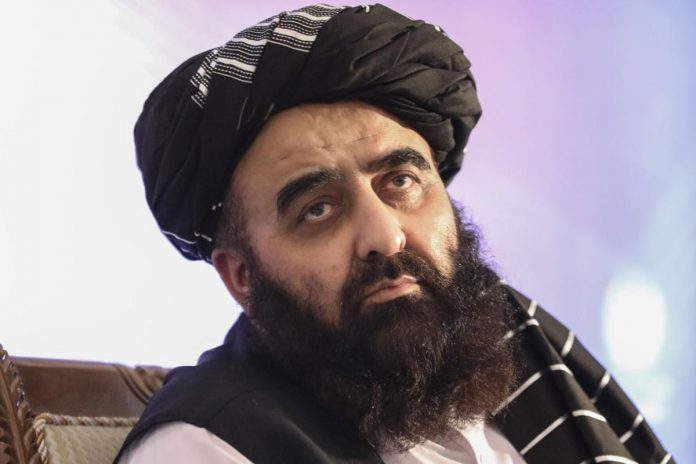 Taliban Foreign Minister Amir Khan Muttaqi