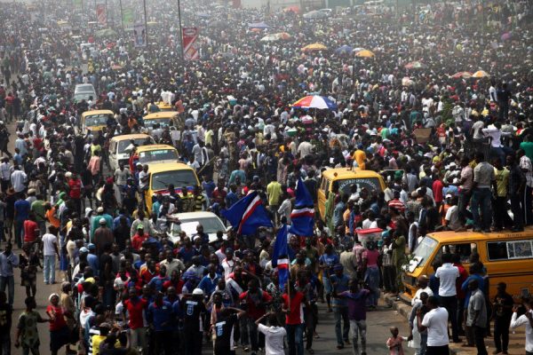 Crowd in Nigeria