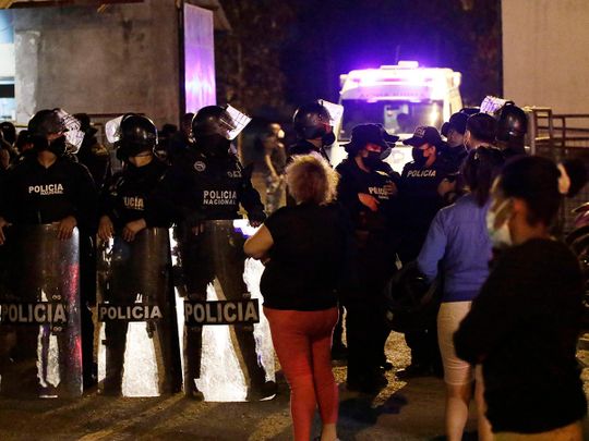 Ecuador Gun battle