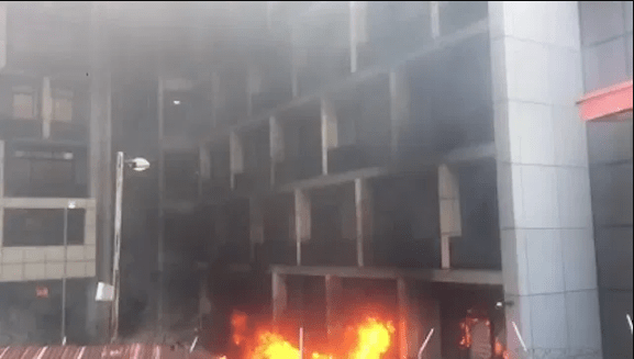 NPA office burnt