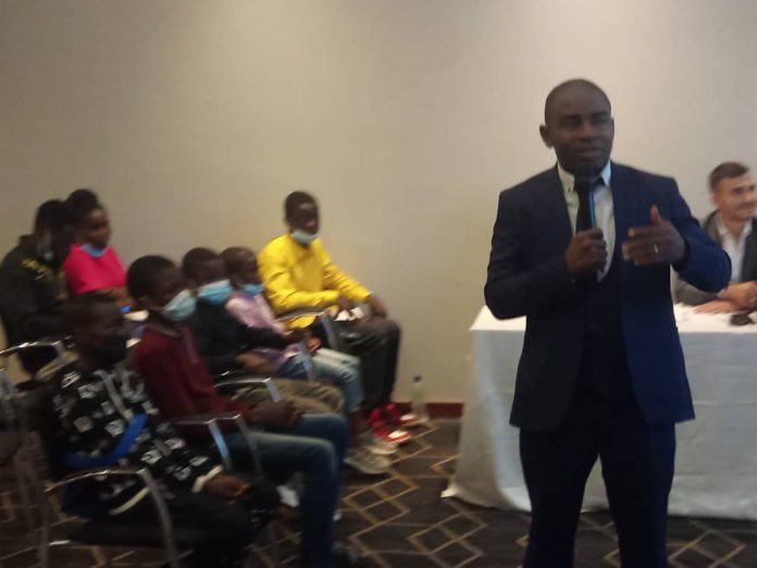 Chief Executive Officer (CEO) of GLC, Ambassador Adekunle Badmus, addressing participants at the seminar recently.