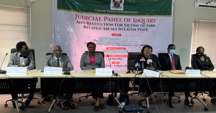 A judicial panel launches in Lagos Lagos EndSARS Panel