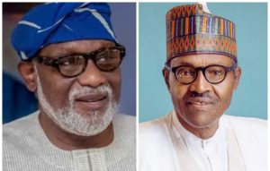 Buhari & Akeredolu - THEWILL NEWS MEDIA Buhari & Akeredolu