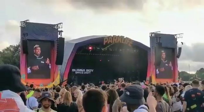 Pogba Joins Burna Boy On Stage