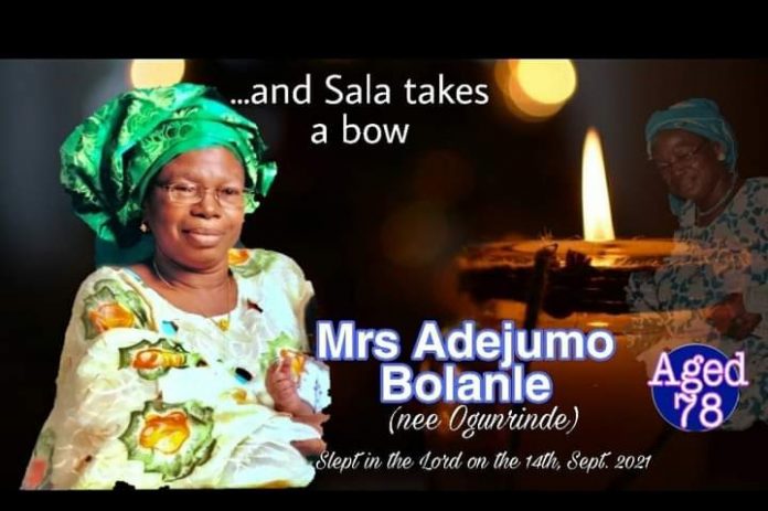 Baba Sala’s Wife, Bolanle Baba Sala’s Wife, Bolanle