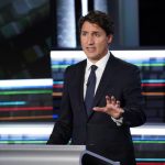 Trudeau Plays Defence As Opposition Leaders Fight For Points in Debate Justin Trudeau