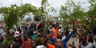 Protest Rocks Yenagoa Protest Rocks Yenagoa