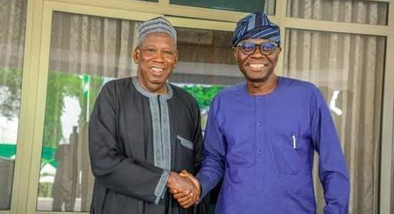 Sanwo-Olu & Ganduje Sanwo-Olu & Ganduje