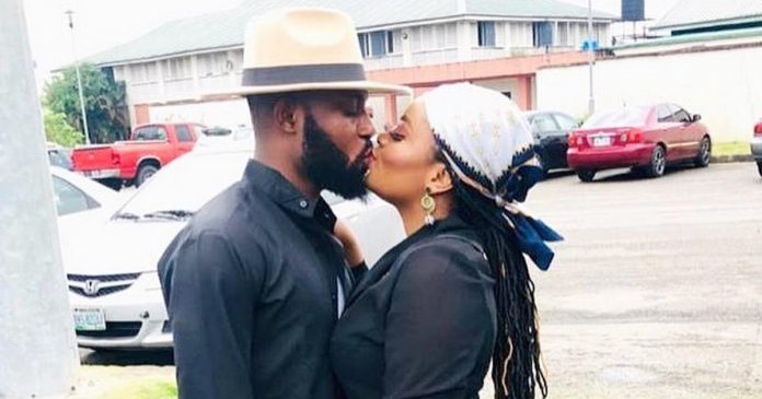 Tega and her husband