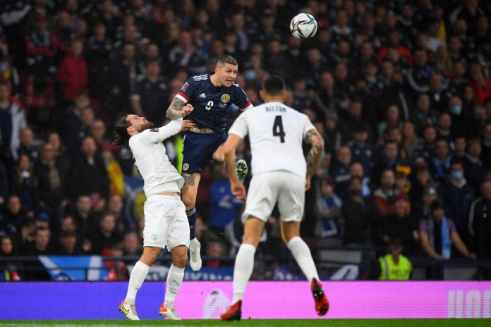 FBL-WC-2022-EUR-QUALIFERS-SCO-ISRAEL Scotland Beat Israel 3-2