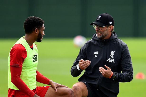 Klopp and Gomez Klopp and Gomez