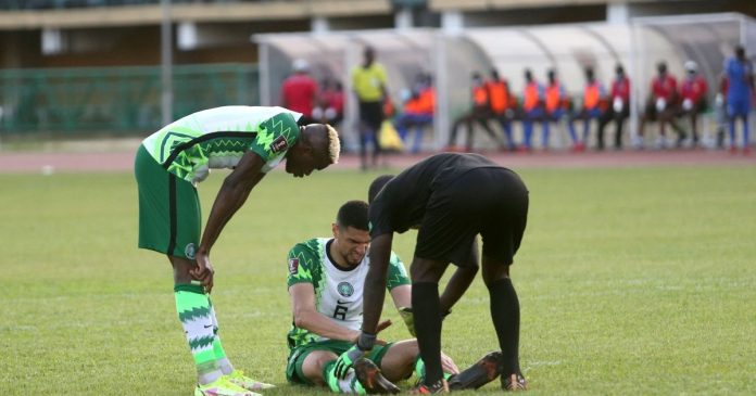 Leon Balogun Nigeria vs CAR