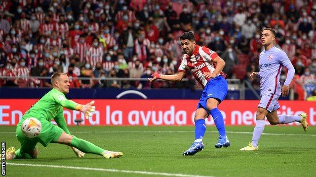 Luis Suarez / Athletico madrid vs barcelona Luis Suarez