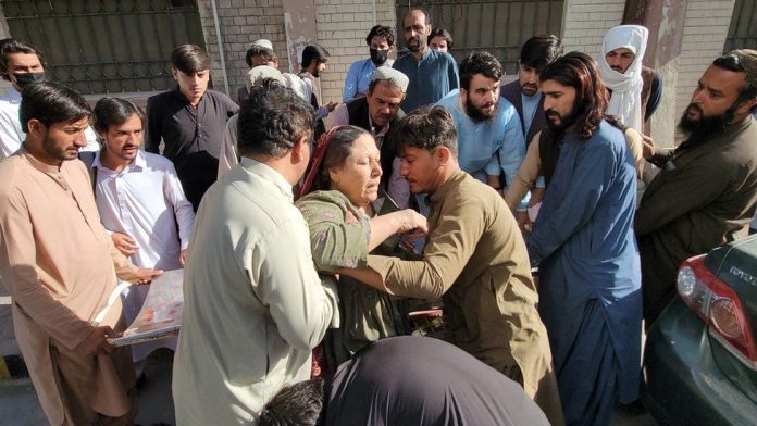 Earthquake victims In Pakistan Earthquake victims In Pakistan