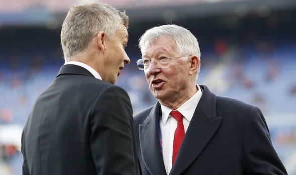 Alex Ferguson & Solskjaer Alex Ferguson & Solskjaer