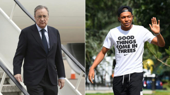 Mbappe and Perez Mbappe and Perez