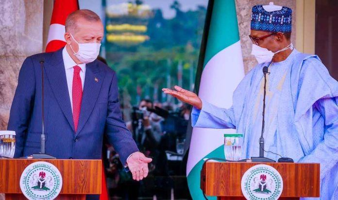Buhari and President Recep Tayyip Erdogan of Turkey President Muhammadu Buhari and his Turkish counterpart, President Recep Tayyip Erdogan