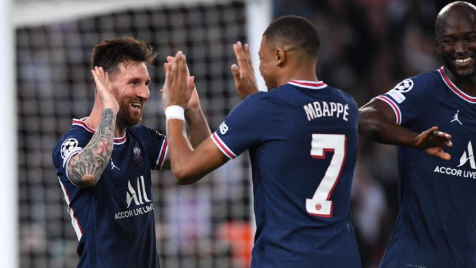 Messi & Mbappe vs Leipzig Messi & Mbappe vs Leipzig