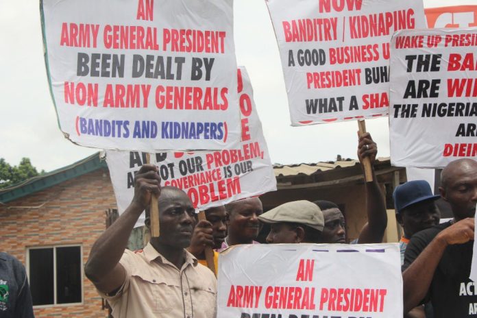 Osun state protest #Buhari must go