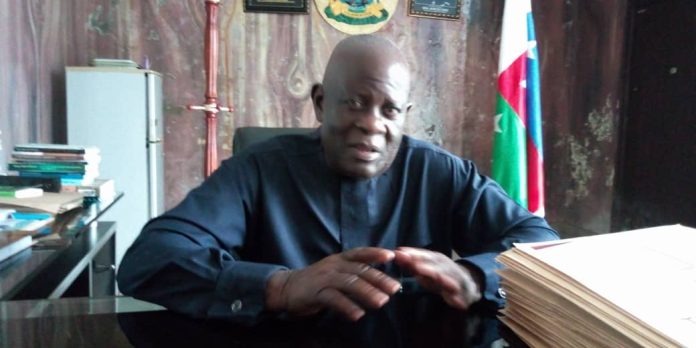 Bayelsa state commissioner for Ijaw National Affairs , Hon Erasmus Ucheowaji
