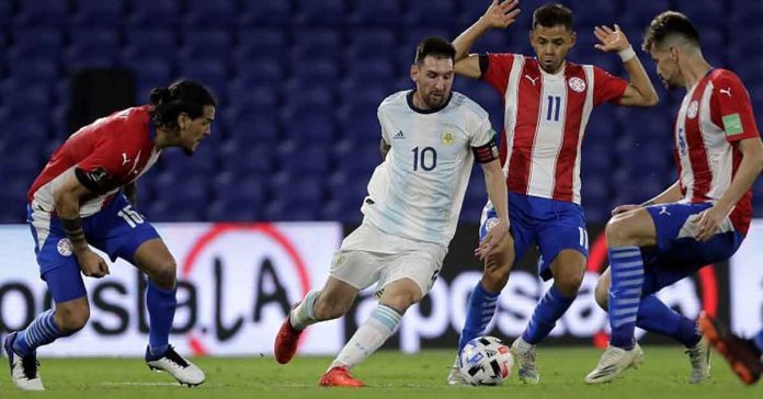 Argentina-vs-Paraguay-Live-Match Messi vs Paraguay