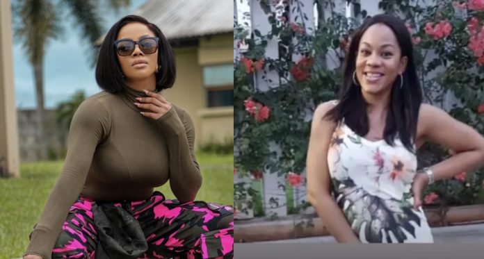 Toke Makinwa & her elder sister