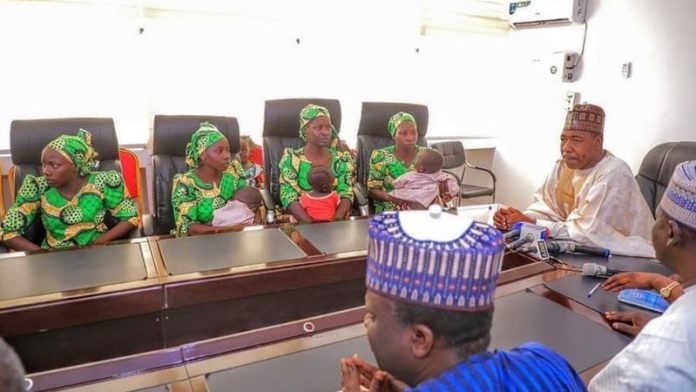 Women who escaped Boko haram captivity