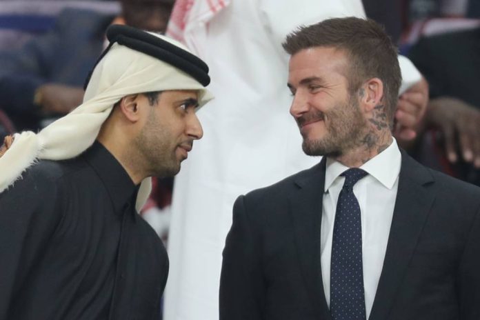 David-Beckham-qatar-Nasser-al-Khelaifi David Beckham