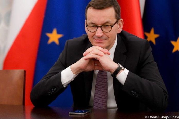 Poland's Prime Minister Mateusz Morawiecki
