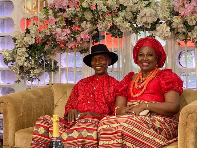 Erumena-Amata-and-her-husband-Pastor-Benjamin-Akpoghene-Adaiah- Erumena Amata & her husband