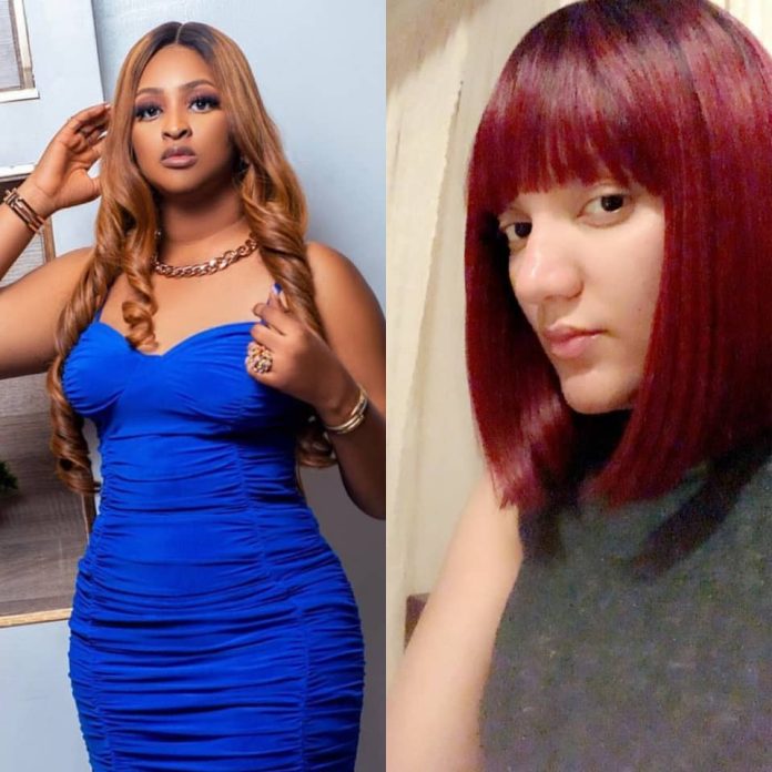 Actress Etinosa Idemudia & Gifty Powers Actress Etinosa Idemudia & Gifty Powers
