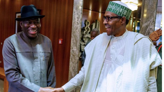 Jonathan visit Buhari