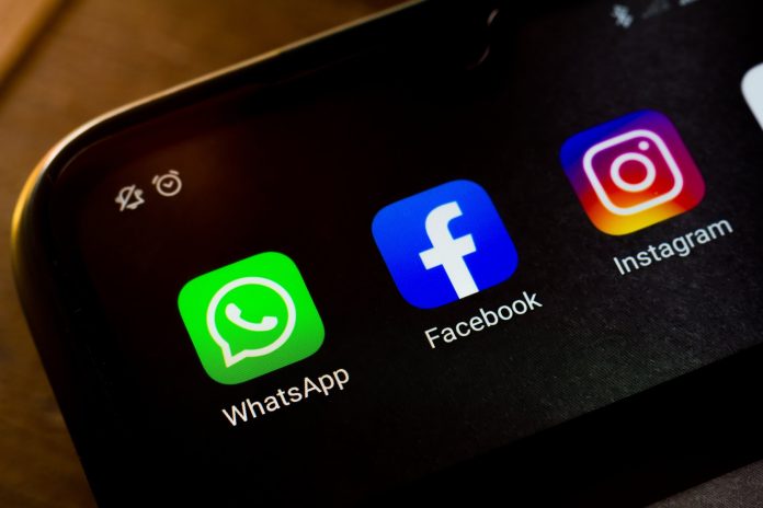 WhatsApp, Facebook and Instagram WhatsApp, Facebook and Instagram